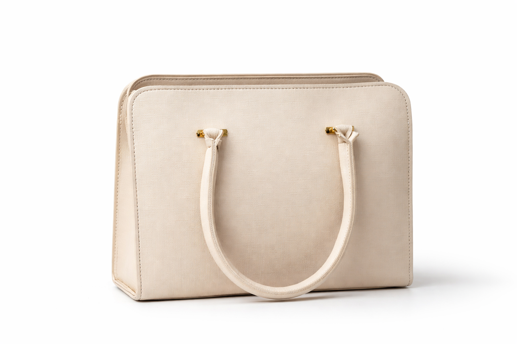 Diamond Structured Luxe Handbag