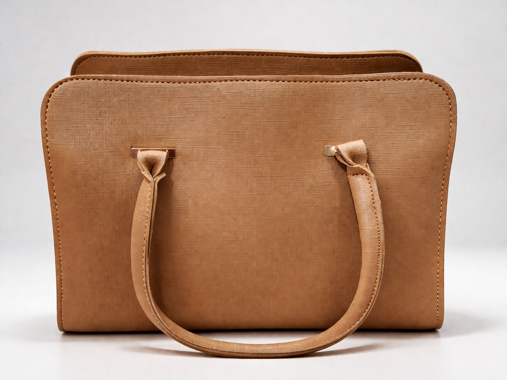 Diamond Structured Luxe Handbag